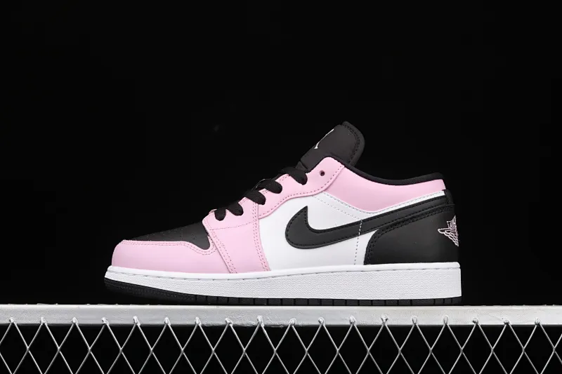 All categories Air Jordan Jordan series basketball shoes Air Jordan 1 Low G version pure original Air Jordan 1 Low AJ1 Joe 1 low top black powder 554723-601